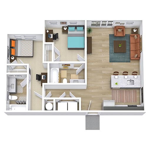 B1 Floor plan layout