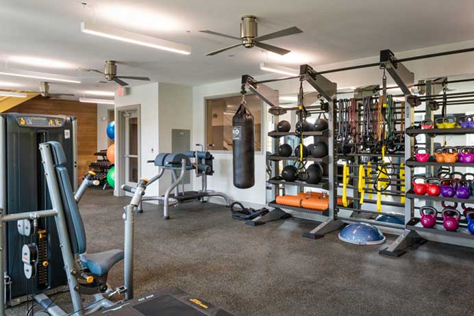fitness center
