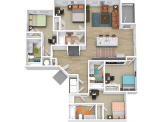 D2 Floor plan layout