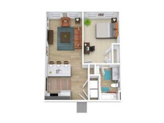 A1 Floor plan layout
